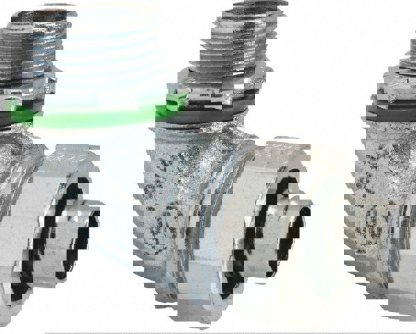 Conduit Connector: For Liquid-Tight, Malleable Iron, 3/8